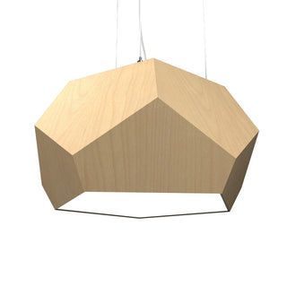 Buy maple Facet Outdoor (Damp) Pendant by Accord Lighting