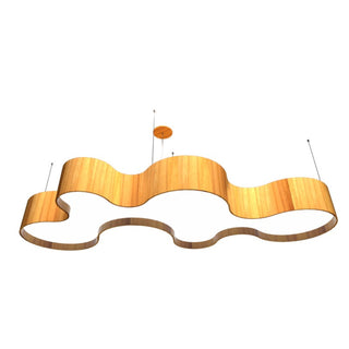 Buy teak Organic Outdoor (Damp) Pendant by Accord Lighting