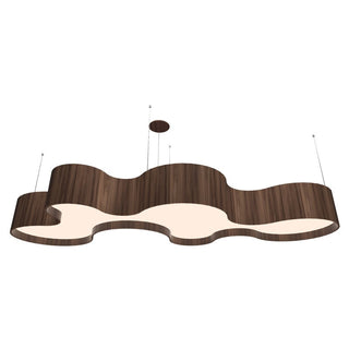 Buy american-walnut Organic Outdoor (Damp) Pendant by Accord Lighting