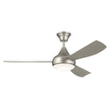 Ample Outdoor (Damp) Ceiling Fan with Light by Kichler
