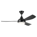 Ample Outdoor (Damp) Ceiling Fan with Light by Kichler