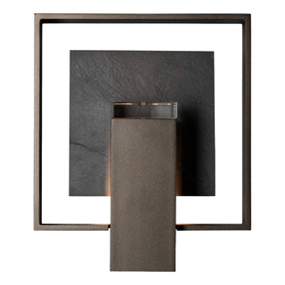 Buy oil-rubbed-bronze-with-clear-glass-zm-glass Shadow Box Sconce by Hubbardton Forge