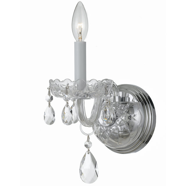 Traditional Crystal Wall Sconce by Crystorama
