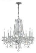 Traditional Crystal Outdoor (Damp) Chandelier by Crystorama