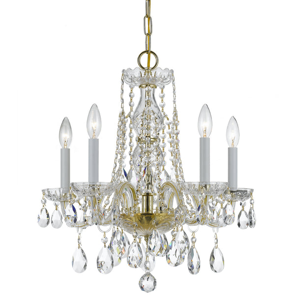 Traditional Crystal Outdoor (Damp) Chandelier by Crystorama