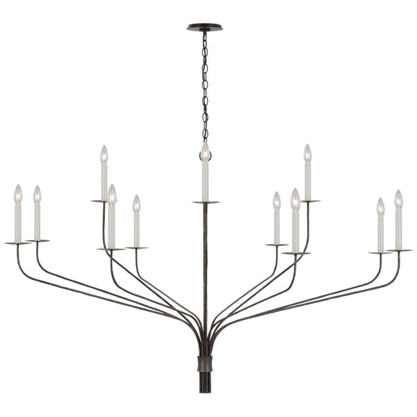 Belfair Outdoor (Damp) Chandelier by Visual Comfort Signature