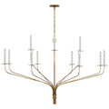 Belfair Outdoor (Damp) Chandelier by Visual Comfort Signature