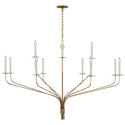Belfair Outdoor (Damp) Chandelier by Visual Comfort Signature
