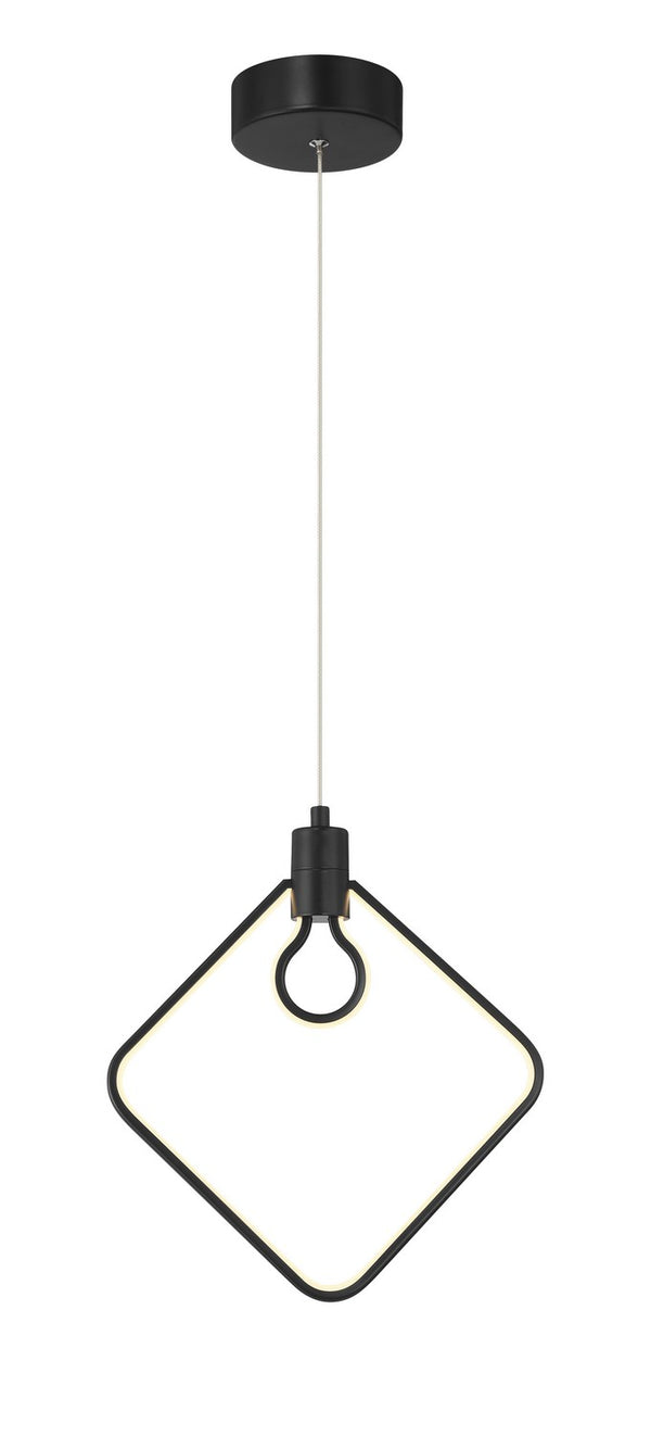 Edison's Outline Outdoor (Damp) Pendant by George Kovacs