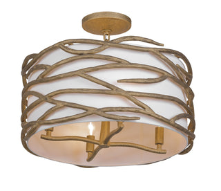 Branch Reality Outdoor (Damp) Semi-Flush Mount Ceiling Light by Minka-Lavery