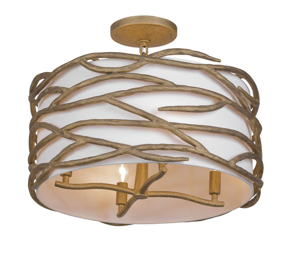 Branch Reality Outdoor (Damp) Semi-Flush Mount Ceiling Light by Minka-Lavery