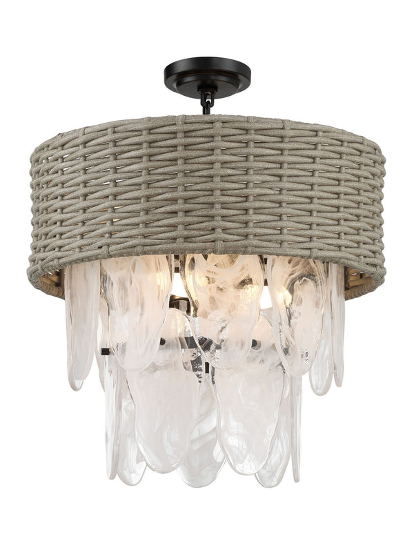 Breakers Isle Outdoor (Damp) Flush Mount Ceiling Light by Minka-Lavery