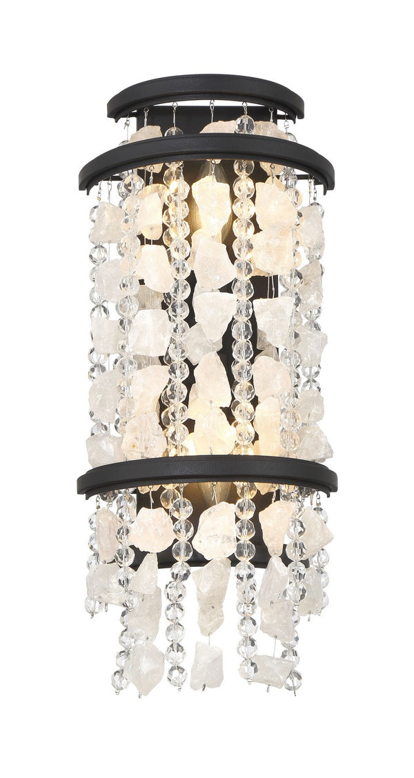 Shimmering Elegance Outdoor (Damp) Sconce by Minka-Lavery