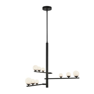 Buy black-opal-glass Cypress Chandelier by Kuzco Lighting