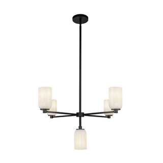 Buy black-glossy-opal-glass Nola Chandelier by Kuzco Lighting