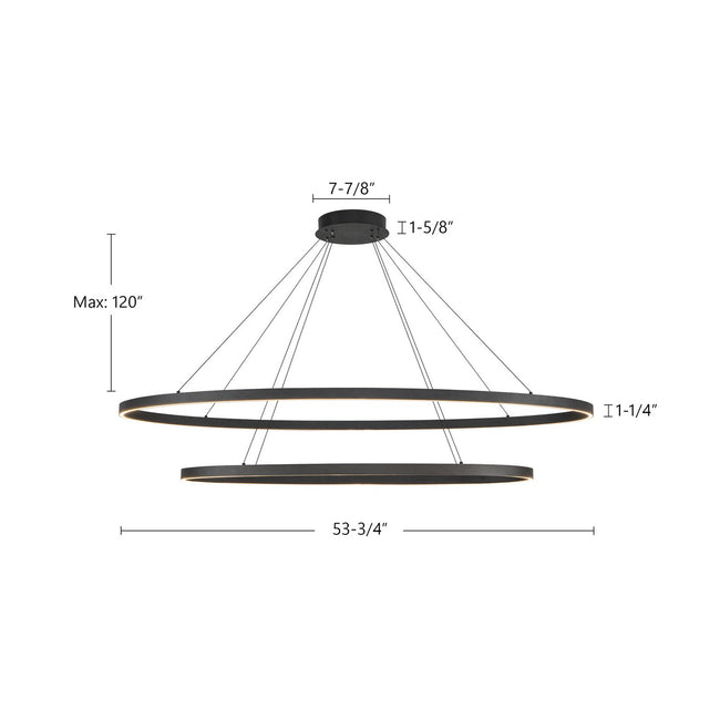 Kuzco Lighting-CH79253-BK|ALT|1