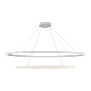 Buy white Ovale Chandelier by Kuzco Lighting