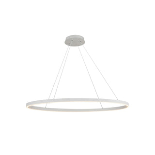 Buy white Ovale Pendant by Kuzco Lighting