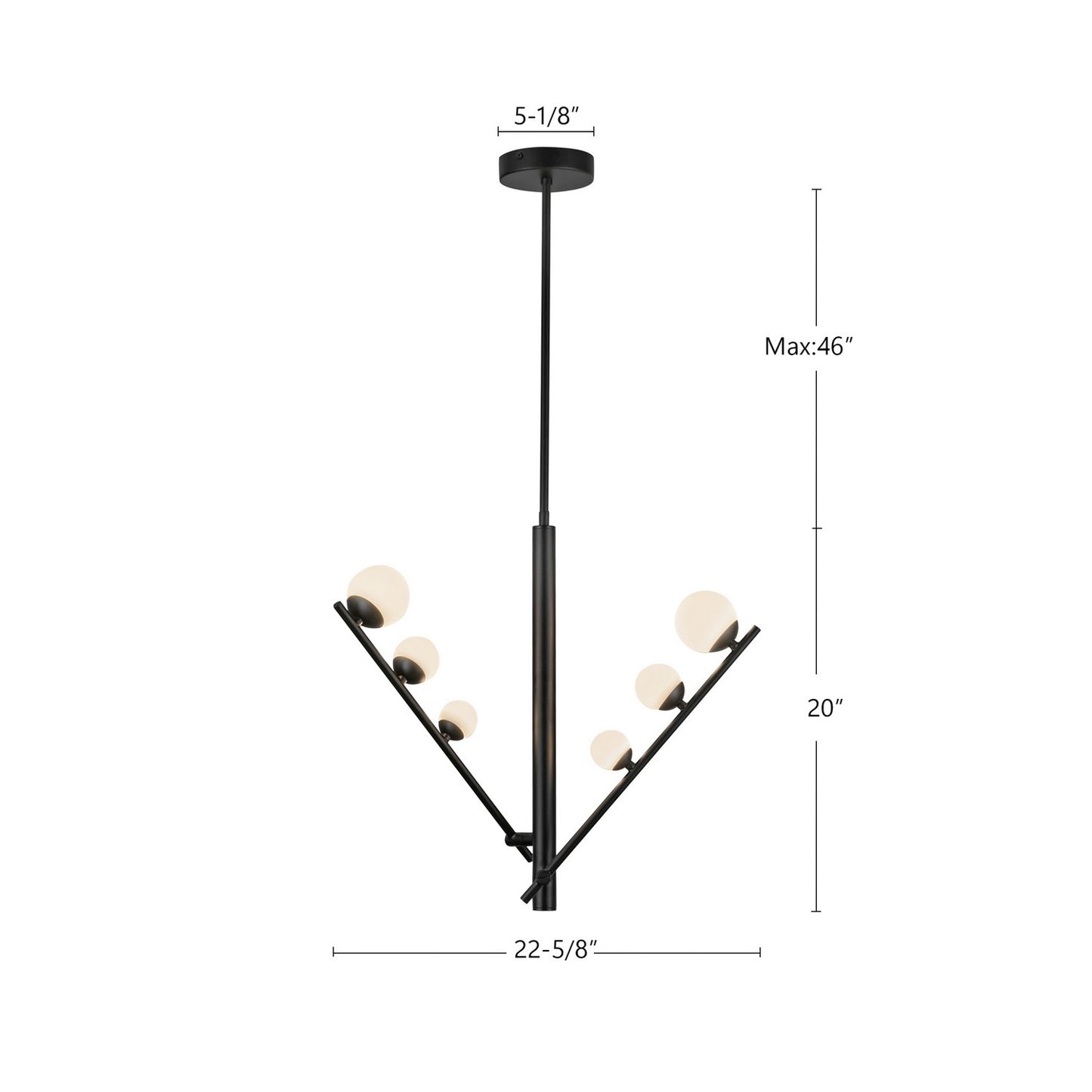 Kuzco Lighting-PD55520-BK/OP|ALT|1