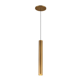 Buy vintage-brass-with-clear-acrylic-tir-optics-glass Mason Pendant by Kuzco Lighting