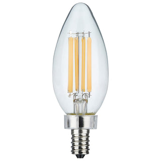 Torpedo 8 Watt E12 C11 120V Outdoor (Wet)LED 5000k Light Bulb by Satco