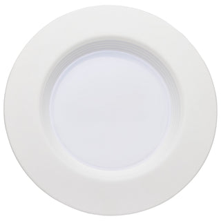 Buy white-with-frost-glass Satco 5in Trims Outdoor (Wet) Downlight