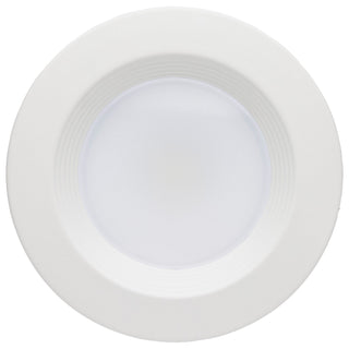 Buy white-with-frost-glass Satco 6in Trims Outdoor (Wet) Downlight