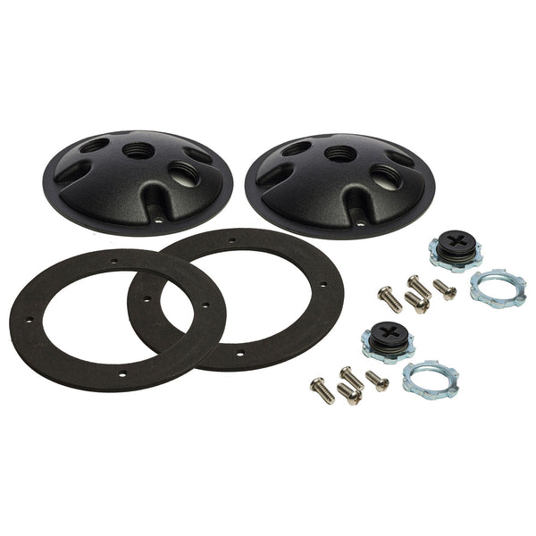 Metal Two Light Die Cast Mounting Plate Accents by Nuvo Lighting