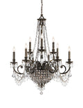 Vanderbilt Outdoor (Damp) Chandelier by Crystorama