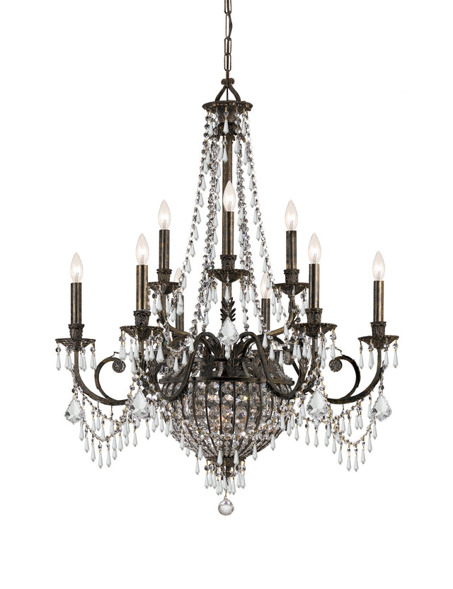 Vanderbilt Outdoor (Damp) Chandelier by Crystorama