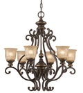 Norwalk Chandelier by Crystorama