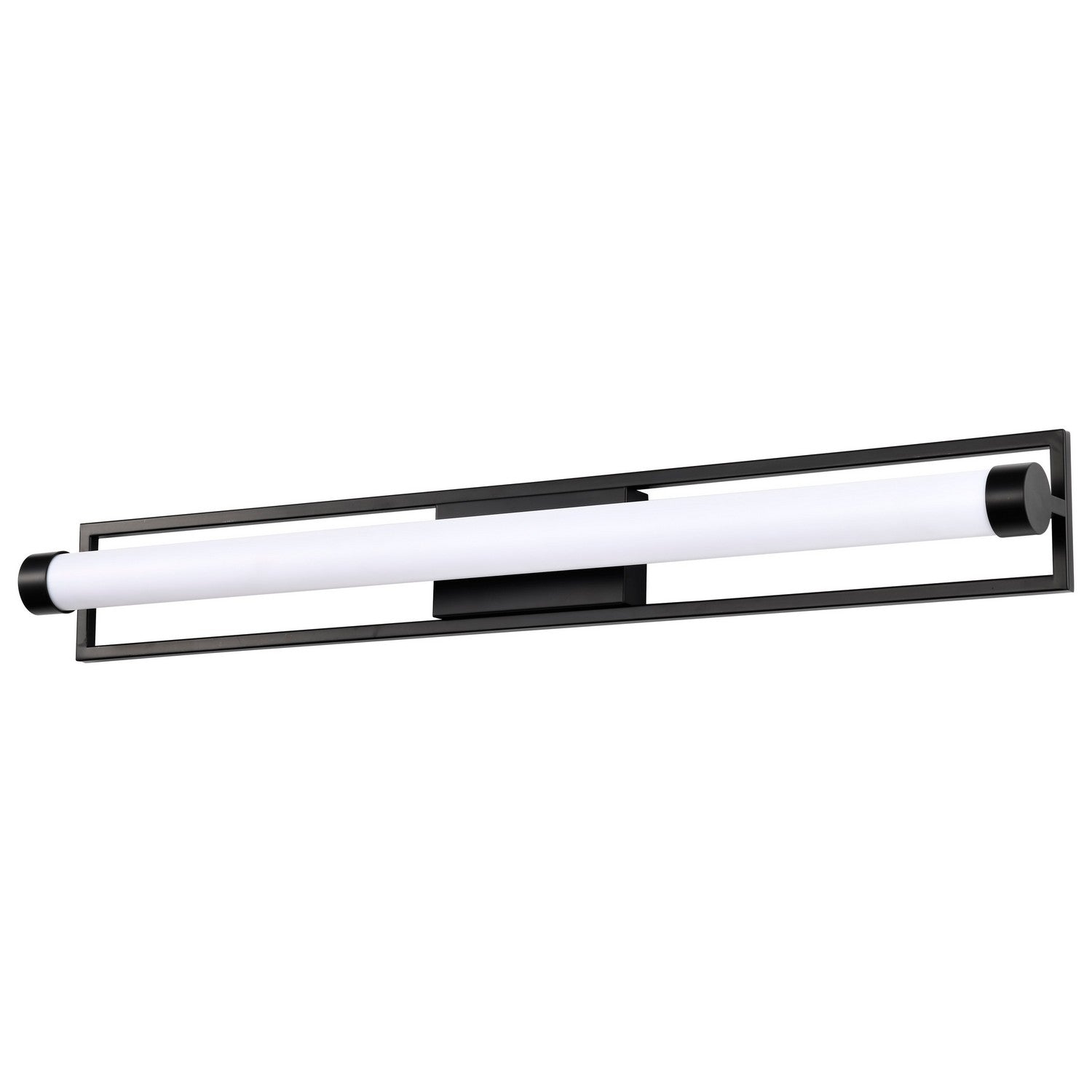 Nuvo Lighting - 62-669 - LED Vanity - Canal - Matte Black from Lighting & Bulbs Unlimited in Charlotte, NC
