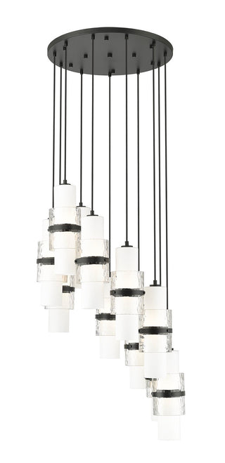 Buy matte-black Cayden Outdoor (Damp) Chandelier by Z-Lite