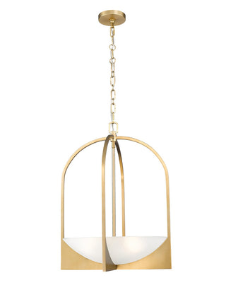 Buy modern-gold Devon Outdoor (Damp) Pendant by Z-Lite