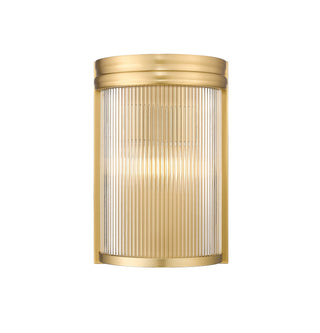 Buy modern-gold Carnaby Outdoor (Damp) Sconce by Z-Lite