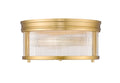 Carnaby Outdoor (Damp) Flush Mount Ceiling Light by Z-Lite