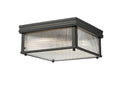 Carnaby Outdoor (Damp) Flush Mount Ceiling Light by Z-Lite
