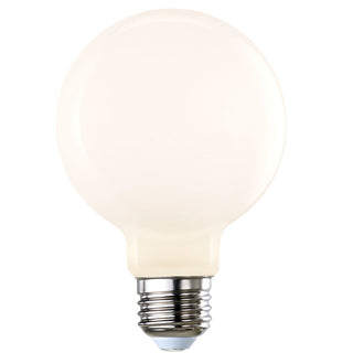 Light Bulb from the SMART Collection in Milky Finish by Bulbrite