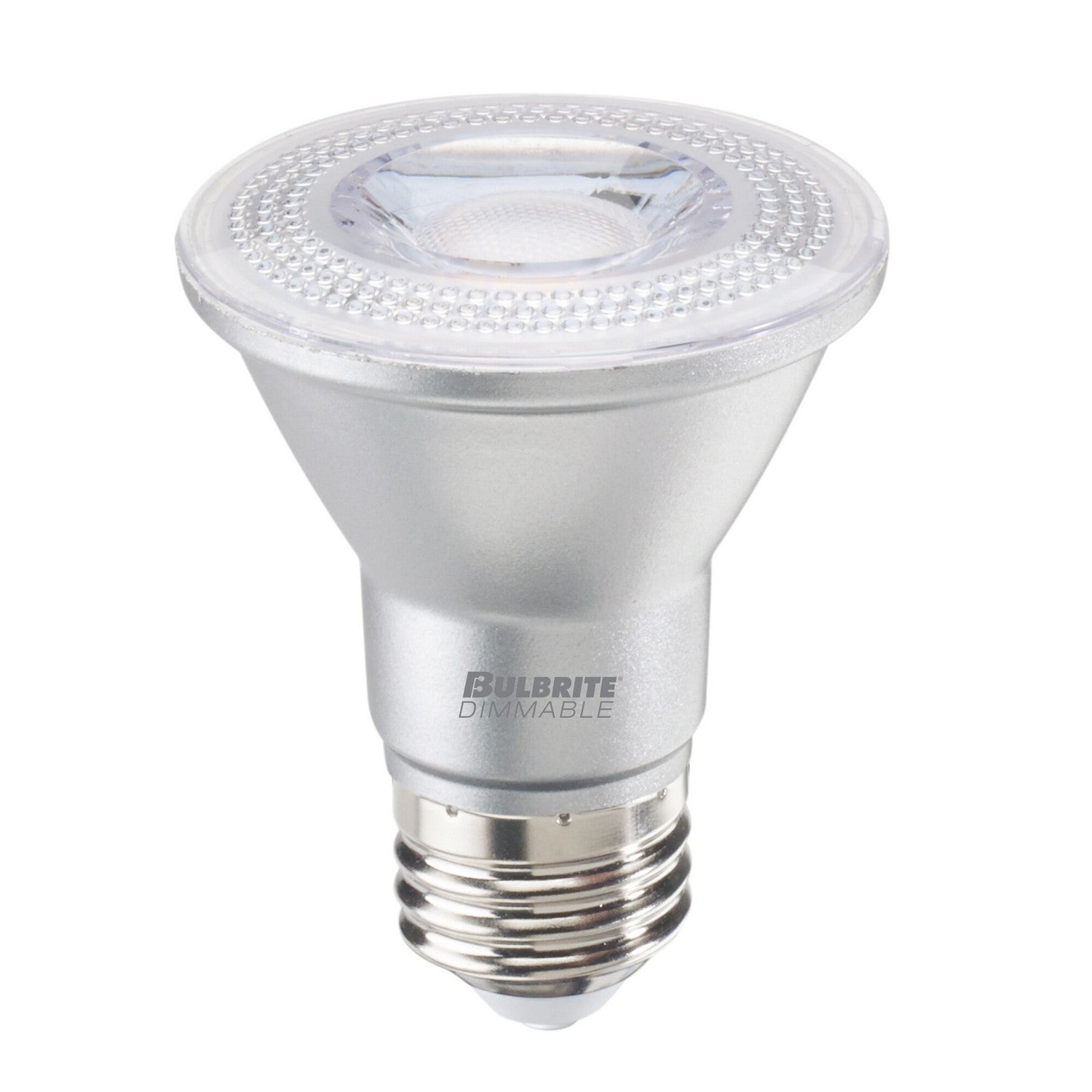 Reflector 7 Watt E26 PAR20 120V LED 2700k Light Bulb by Bulbrite – Finish: Clear – CRI: 80 – Beam Spread: 40.00 – Bulbrite-772752