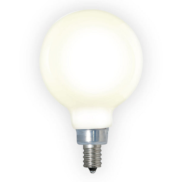 Globe 4 Watt E12 G16 120V LED 3000k Light Bulb by Bulbrite
