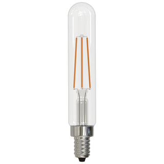Tubular 4 Watt E12 T8 120V LED 2700k Light Bulb by Bulbrite