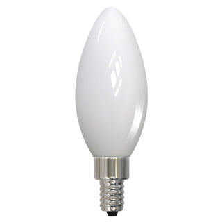 Buy milky Torpedo 4 Watt E12 B11 120V LED 3000k Light Bulb by Bulbrite
