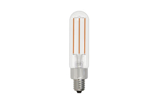 Buy clear Tubular E12 T6 120.00V 2700k Light Bulb by Bulbrite