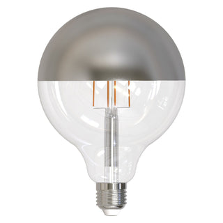 Buy half-chrome Globe E26 G40 120.00V 2700k Light Bulb by Bulbrite