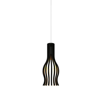 Buy charcoal-and-silver-gray-shade Balloon Outdoor (Damp) Pendant by Accord Lighting