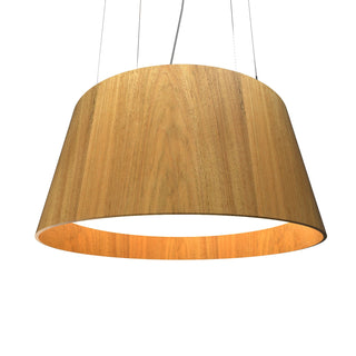 Buy louro-freijo Conical Outdoor (Damp) Pendant by Accord Lighting