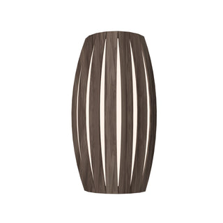 Buy american-walnut Barrel Outdoor (Damp) Wall Lamp by Accord Lighting