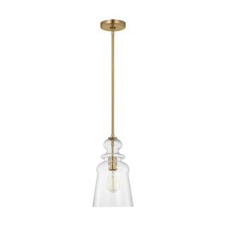 Buy satin-brass Kea Outdoor (Damp) Pendant by Generation Lighting