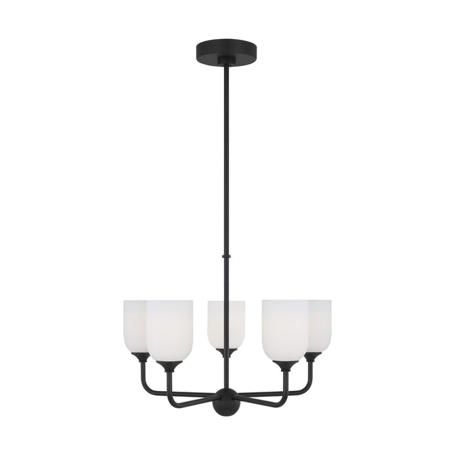 Emile Outdoor (Damp) Chandelier by Generation Lighting