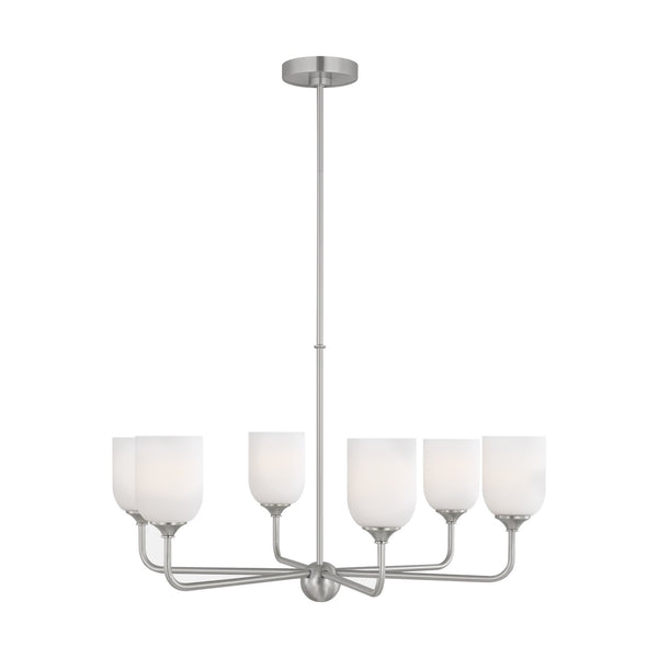 Emile Outdoor (Damp) Chandelier by Generation Lighting